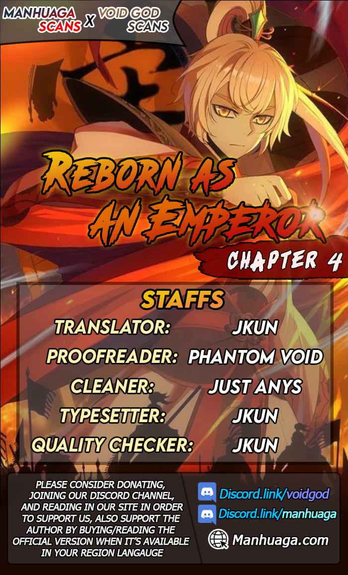 Reborn As An Emperor Chapter 4 1